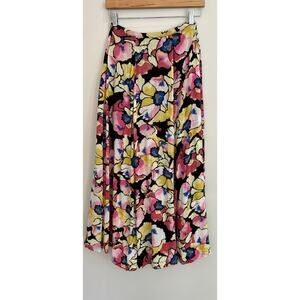 Free People Floral Maxi Skirt